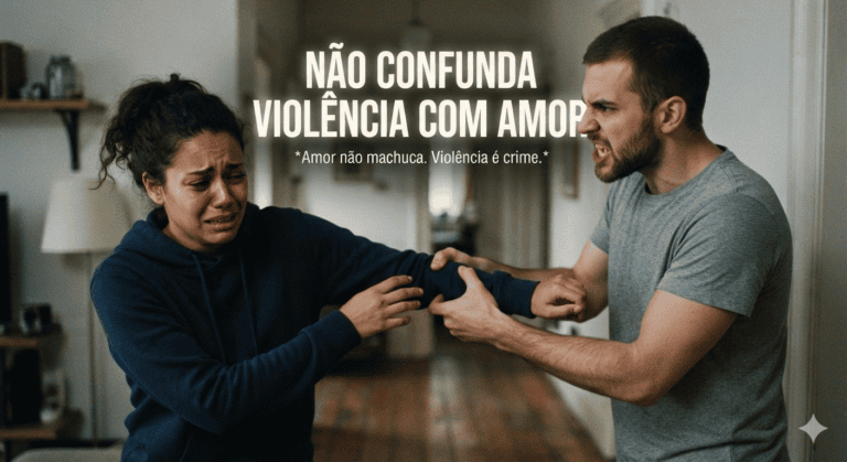 Não confunda violência com amor